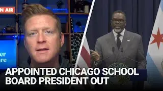 Appointed Chicago school board president out after vetting questions raised