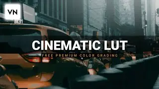 CINEMATIC LUT/PRESET VN EDITOR ||LUT android/ios