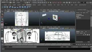 Maya Modeling 101 - Reference Image Setup