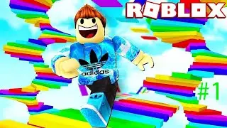 проходим лёгкое obby в Roblox