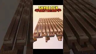 ВЫЖИВАНИЕ НА СЕРВЕРЕ СО СКАЙБЛОКОМ! | SKYBLOCK PROSTOCRAFT #shorts #minecraft #skyblock