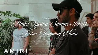 The Making of the AMIRI Spring-Summer 2020 Paris Runway Show