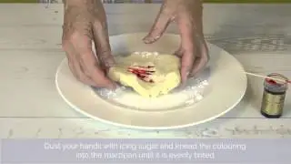 Bake Club presents: How to Colour Marzipan