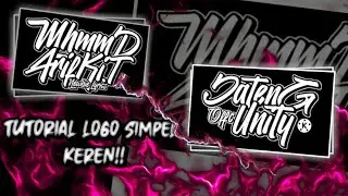 Tutor Membuat Logo Lirik Maker Simpel Keren!!