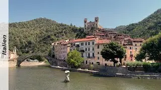 Dolceaqua,  bezauberndes Dorf in Ligurien [4K]
