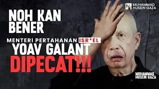 tuhKan Bener, Menteri Pertahanan Isra*l DIPECAT!!!