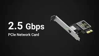 Introducing BrosTrend 2.5Gb PCIe Network Card, Unleash Extreme Speeds on Your Desktop PC