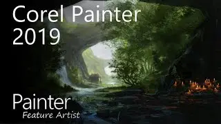 Corel Painter 2019 - Sunday Scribble (Davey Baker)