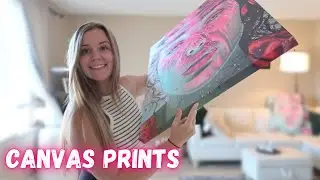 How to Make Canvas Prints without ZOOMING In on your Art!