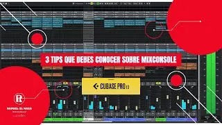 3 TIPS QUE NECESITAS SABER SOBRE LA MIXCONSOLE (CUBASE 13)