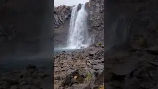 Hunting forgotten Icelandic waterfalls #shorts