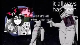 Wait, it's all anime memes?