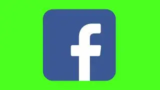 Green Screen Facebook Logo No Copyright Graphics For Projects (Chroma Key)