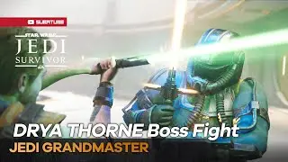 DRYA THORNE Boss Fight JEDI GRANDMASTER - STAR WARS JEDI SURVIVOR