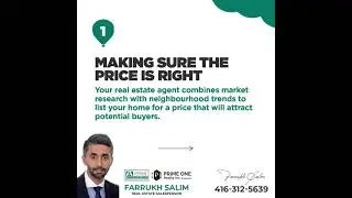 Sale Your Home at the Best Price in Canada | Realtor Farrukh Salim