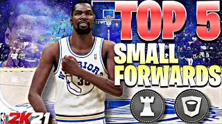 TOP 5 TOXIC SMALL FORWARD BUILDS on NBA 2K21 NEXT GEN! VOL. 24