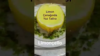 Limon Çanağında Yaz Tatlısı #shorts #limonçanağı #limonluyaztatlısı