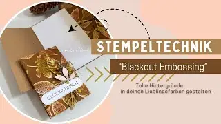 Wie geht's?  Stempeltechnik 