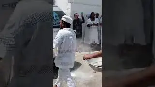 Candomblé, sepultamento da yalorixá Maria  Amália,  em Feira de Santana  