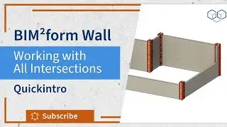 BIM²form Wall: All Intersections ⌛ QuickIntro | BIM²