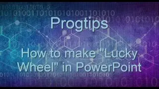 How to make "Lucky Wheel" using PowerPoint 2013