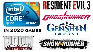 Core 2 Quad Q8400 - 2020 Games Benchmark
