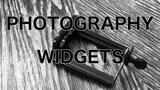 PHOTOGRAPHY WIDGETS
