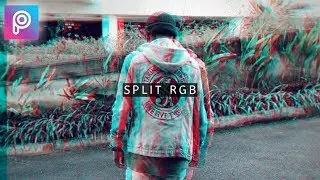 Tutorial Split RGB "Glitch" DiPicsart Terbaru 2019 - Picsart Tutorial