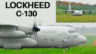 Lockheed KC-130J Hercules Saudi Arabia - Royal Saudi Air Force  🛫Birmingham Airport ( BHX )
