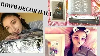 HUGE ROOM DECOR HAUL (Target, Bed Bath & Beyond, Etsy, Walmart, Aaron Brothers, Staples)
