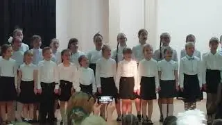 Музыкальная школа, отчётный концерт, Тае 6,11 лет