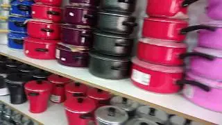 BRÁS loja BRILHO DO LAR onde vc pode comprar panelas coloridas