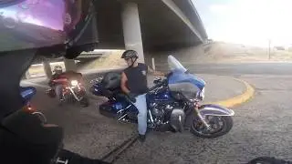 Harley Davidson Street Glide 2017 - California's Route 5 Mountains - Las Angeles County