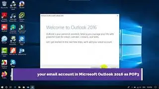 Setting up your email account in Microsoft Outlook 2016 as POP3