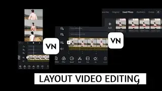 Layout Video Editing Tutorial in Vn Video Editing app|| Arjun Kashyap tutorial