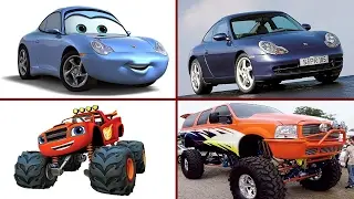 Cartoon Vehicles In Real Life / Compilation for Kids New