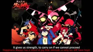 [Tengen toppa Gurren Lagann] Happily Ever After [English Adaptation Easy Mode Karaoke]