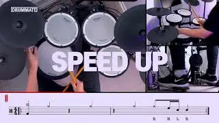 The Weekend - Can't Feel My Face  | Drum Tutorial
