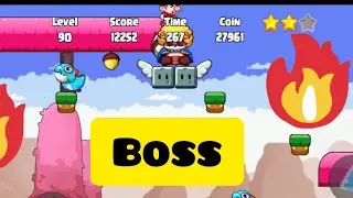 Bob's World 2 Level 90 BOSS 🔥 boss level💪💪