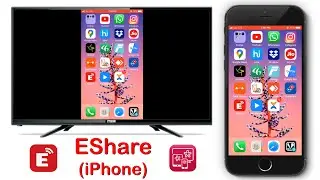 EShare iPhone (IOS) - Connect your iPhone (IOS) to Android Smart LED TV Using 