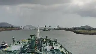 Oil tanker #ship #panama canal #marine glance #beautiful view