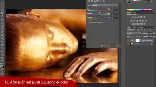 13  Aplicación del ajuste Equilibrio de color