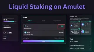 Liquid Staking Guide on Amulet v3