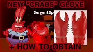SLAP BATTLES | NEW CRABS GLOVE ULTIMATE SHOWCASE + HOW TO OBTAIN!