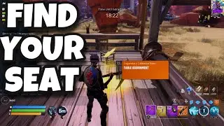 FIND YOUR SEAT| SIT IN | FORTNITE SAVE THE WORLD