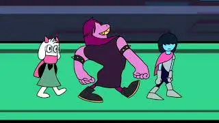 Dr Livesey Walking but this Deltarune