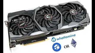 Determine whattomine with 3070 TI and 2080 TI LHR | ETH vs FLUX