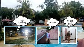 Night swimming sa Intosan Hotel and Resort! 