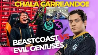 🤩BEASTCOAST VS EVIL GENIUSES!! (GAME 2) EL GOTTO SE QUEDA SIN PELO POR TREMENDA JUGADA DEL CHALA🤩