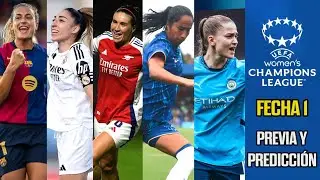 INICIA LA CHAMPIONS LEAGUE FEMENINA 2024-25|FECHA 1|PREDICCIÓN|MAN CITY vs BARÇA